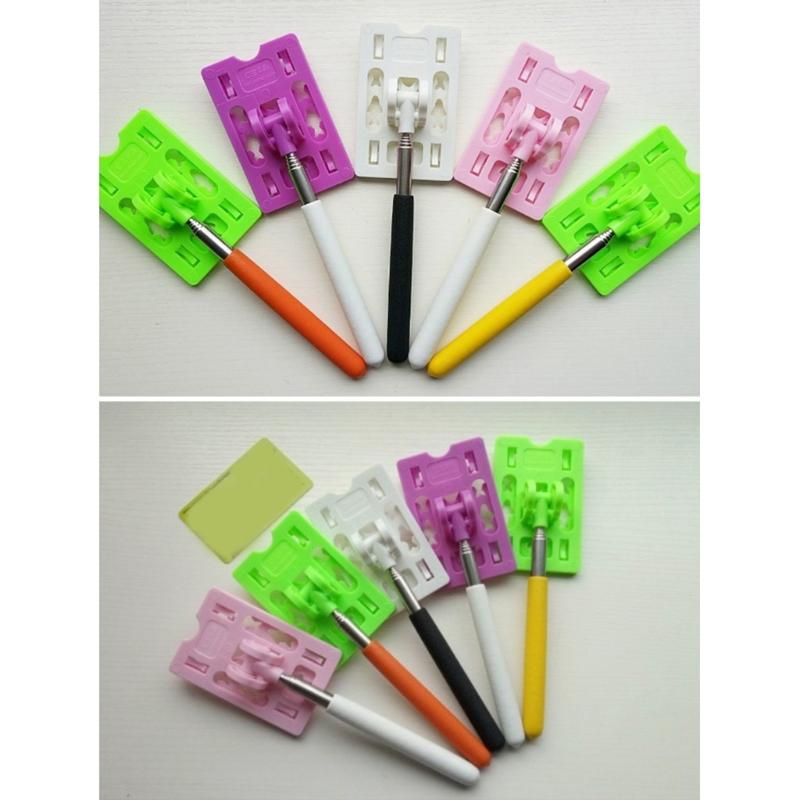 Retractable Toll Booth Card Reacher with Not Slip Grip ABS & Steel Construction Easy to Use for Drivers Elderly Users