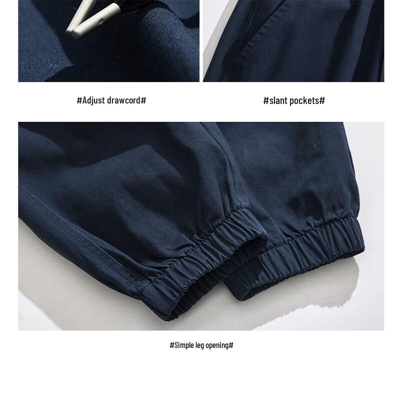 Jeanswest Men's Outdoor Sport Loose Breathable Jogger Pants