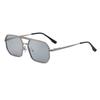 JYL TS Men's Premium Square - Metal-Temple Double-Bridge UV Shades KSL-98333