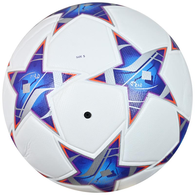 Size 5 Soccer Ball Youth And Adult 11-a-side Competition Soccer PU Hot Adhesive Ball For Team Sports Professional Game Football