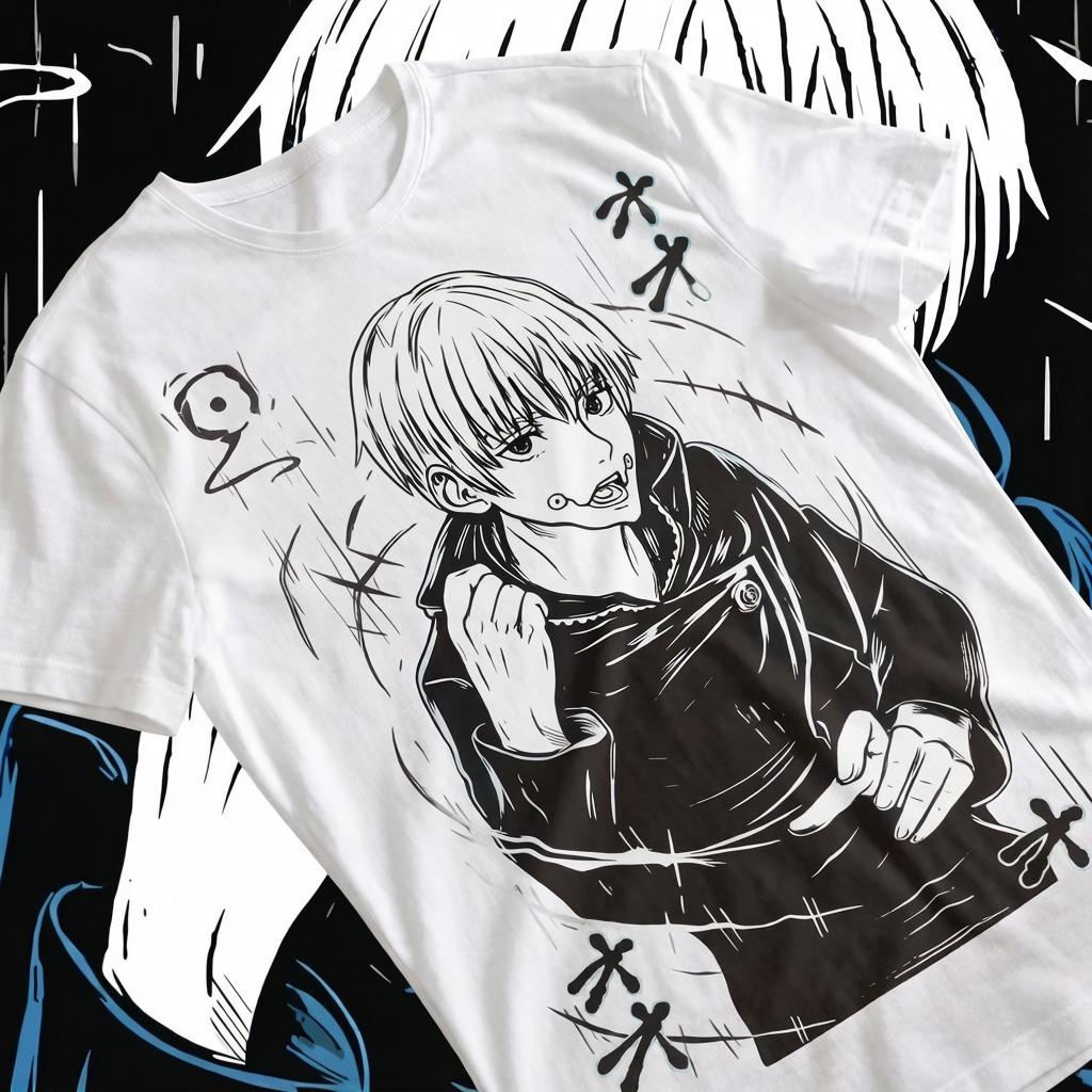 

Inumaki Toge TShirt Jujutsu Kaisen Megumi Fushiguro Satoru Gojo Shirt Soft Tee Women Clothing Graphic T Shirts Vintage Y2K Top 4XL