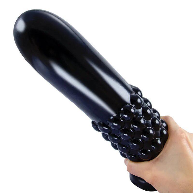 Large PVC Anal Plug for Men Prostate Massage Stick Anal Expansion Masturbator Special-shaped Penis Fisting Sex Toy