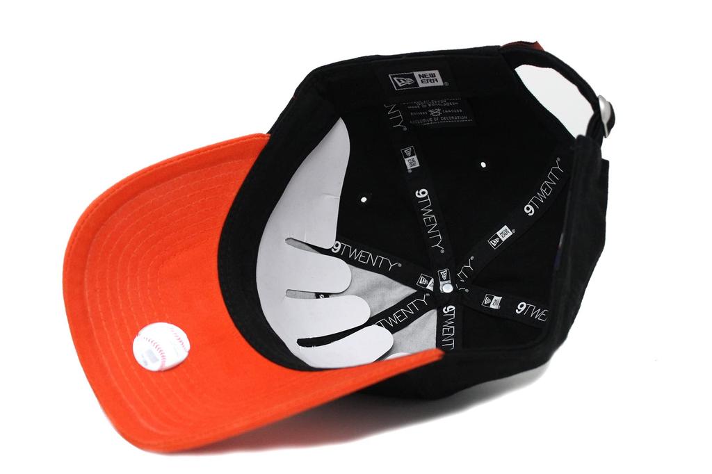 New Era 9TWENTY MLB San Francisco Giants Cap, Black/Orange