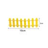 10cm Mini Wooden Picket Fence Multicolor Micro Landscape Decor Fairy Garden & Dollhouse DIY Barrier Miniature Garden Accessory