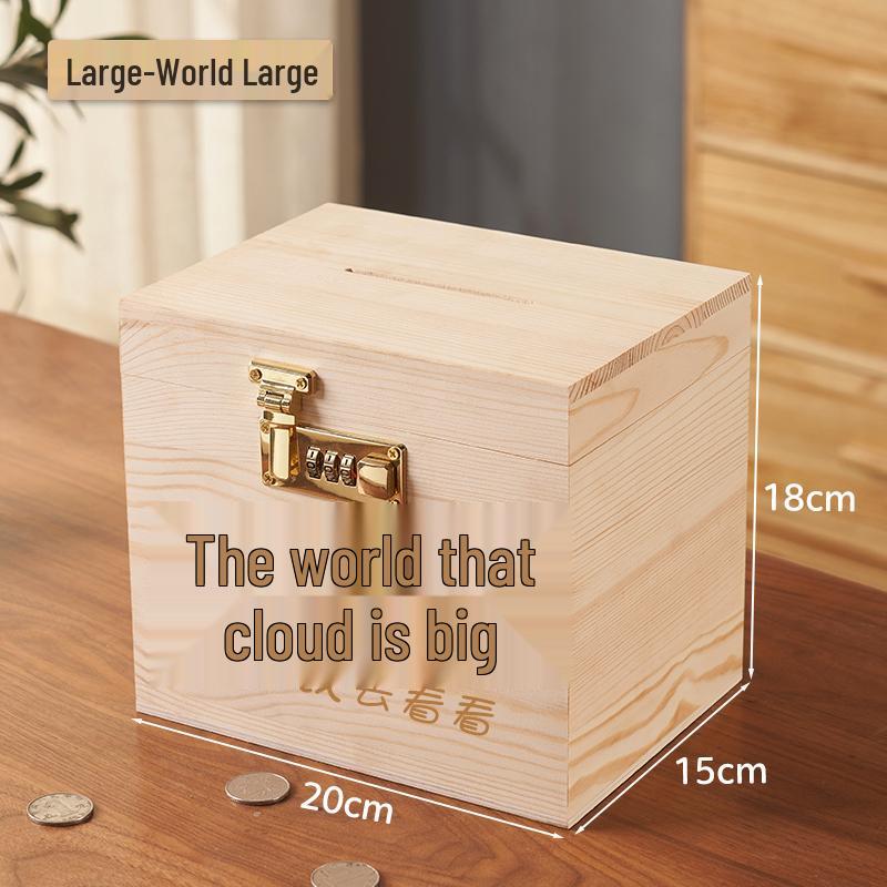 2025 Kids' Secure Piggy Bank - Save Only Money Box for Boys & Girls