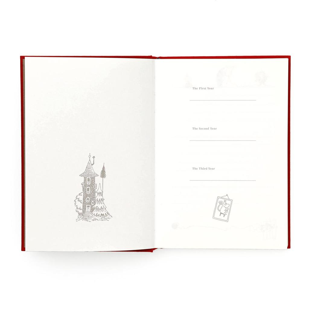 Moomin Three Year Diary Moomin Three Year Diary Red