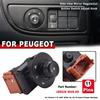 For Citroen C2 C3 Xsara Picasso Berlingo for Peugeot Partner 1007 Door Side Rearview Mirror Adjustment Switch Button Knob 185526