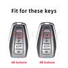 4 Buttons Tpu Car Key Case Cover Auto Shell Fob Holder For Geely Coolray  X6 Emgrand Global Hawk Gx7 Keyless Accessories