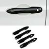 Glossy Black Side Car Door Handle Molding Cover Trim For Toyota Venza -