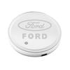 LLKC3 Ford Car Glowing Coasters LED Light Water Cup Mat For Ford Focus Fiesta Mondeo Explorer Kuga Car USB Charging Coasters keychain