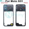 Neuer Mittelrahmen für Motorola Moto G31 G41 G42 Mittelrahmen Blende Mittelplatte Mit Kameralinse Ersatzteile