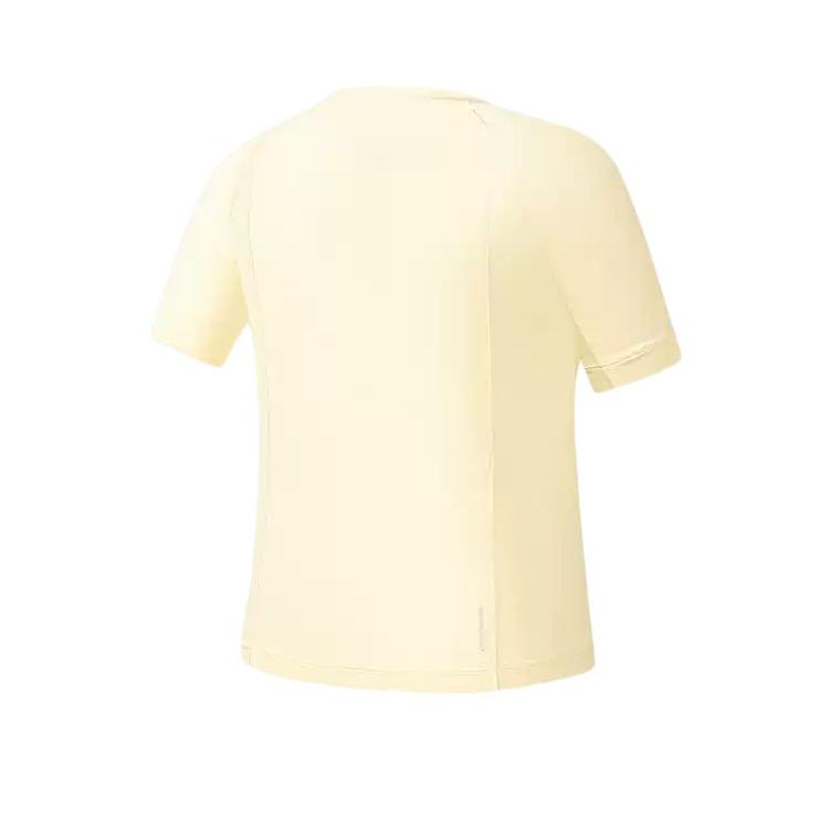 Fila Fitness Loose Knit Sports Moisture-Wicking Short Sleeve Quick-Dry T-Shirt Women Tops A11W631111F-YE