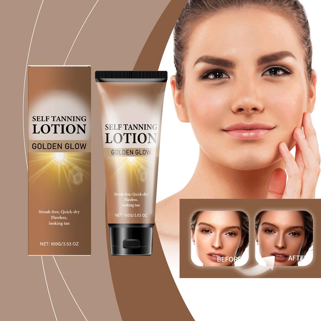 The Sunless Darkening Cream Moisturizes And Soothes The Skin, Improving Skin Texture And Creating A -colored Complexion In Summer.