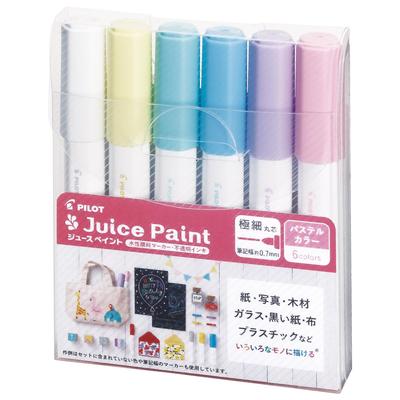 Juice Paint EF Pastel 6C Marker SJP120EF6CP