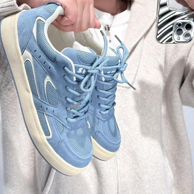 

Fashion Men s Shoes 2025 Summer New Trend Versatile Men s Shoes Casual Breathable Sports Shoes Anti Odor Track Men s Shoes 44 синий