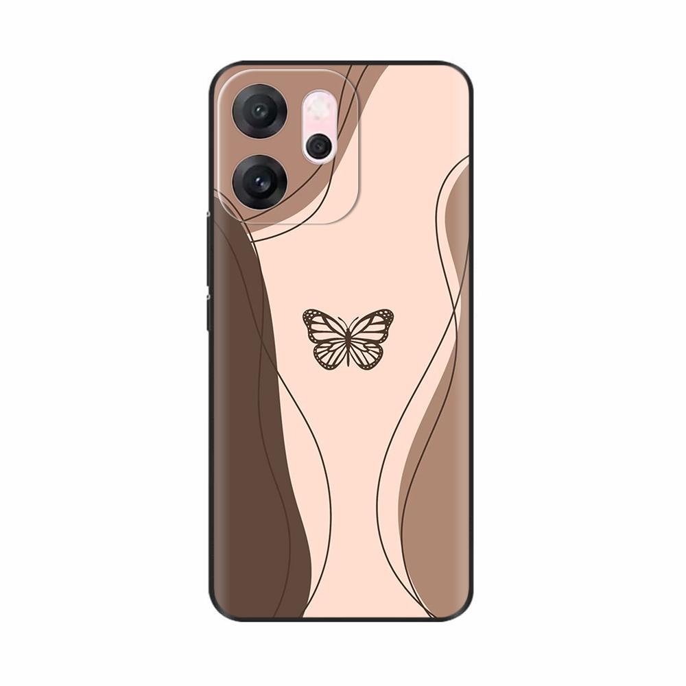 For OPPO Reno14 F Case Cover 2025 Soft TPU Shockproof Silicone Phone Back Cover For OPPO Reno 14F Reno14F Cases CPH2743 Shells