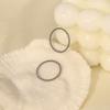 Plain Ring Twist Ring 316 Material Non-Fading Ring Fashion Trend Tail Ring Jewelry