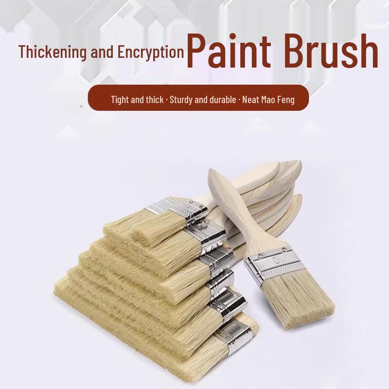Mixed Bristle Paint & Cleaning Brush