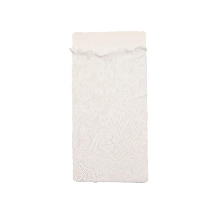 Rose Ankle Socks (White)