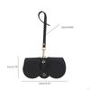 Sunglasses Bag Case Eyeglasses Storage Box with Detachable Handle Strap Fashionable Reading of