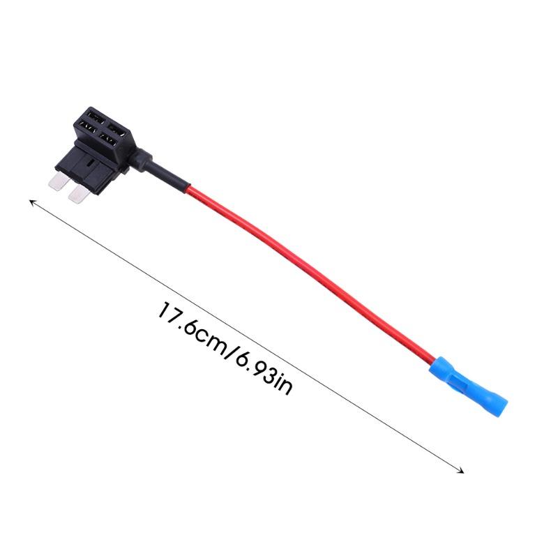 Car Mini Fuse Box Circuit Adapter ATM Blade Fuse for Car Van Motorcycle RV Boat Tractor TAP Adapter Fuse Holders1