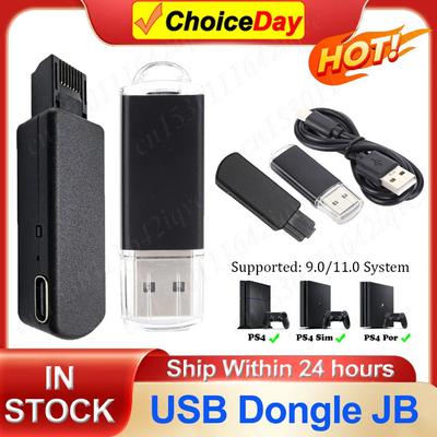 One-Key JB Tool Mod Set für PS4/PS4 Pro/PS4 Slim 9.0-11.0 System USB-Dongle mit Typ-C-Kabel JB USB-Adapter Spielzubehör
