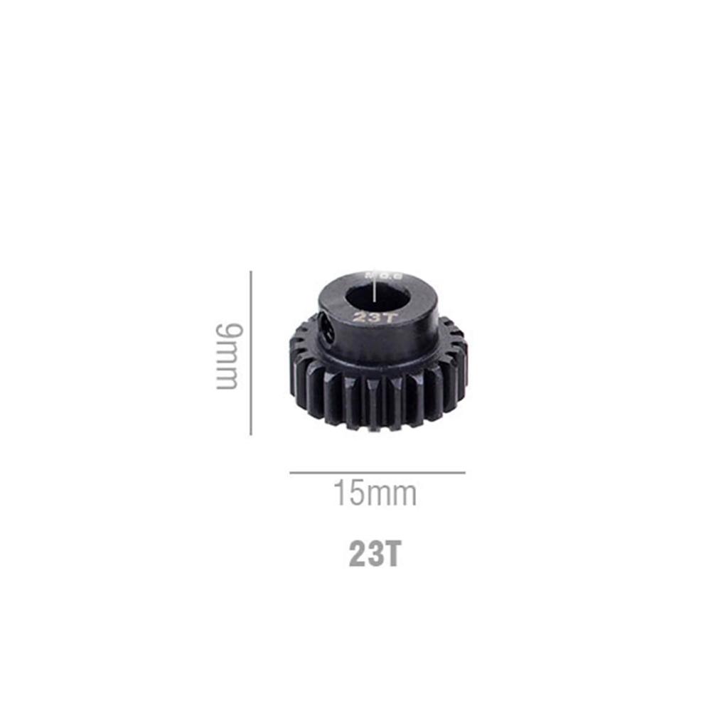 M0.6 17T 18T 19T 20T 21T 22T 23T 24T 25T 26T 27T 28T 5mm Shaft Metal Pinion Steel Motor Gear for 1/10 RC Car Model Toy Parts