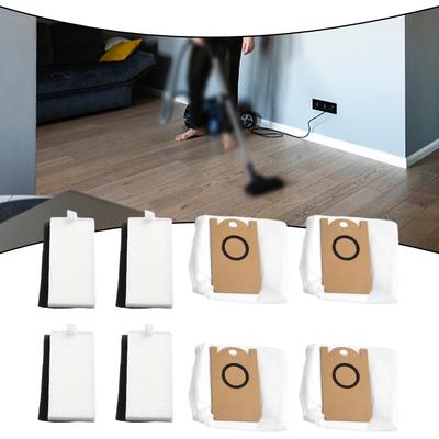 Filter Staubbeutel Wischmopp, Kompatibel für HONITURE Für Q6 SE Roboterstaubsauger