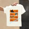 Dragon Tamer Summer Tshirt  Boys Sports Shirt  Girls Casual Top  Cartoon Print  Childrens Pure Cotton Short Sleeve Shirt