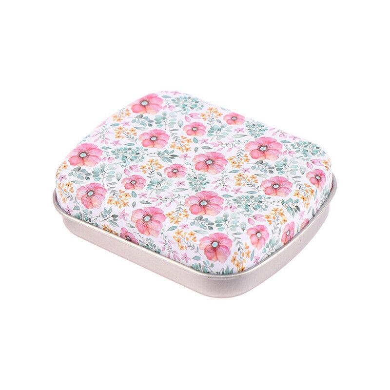 Hinged Tins Portable Storage Rectangle Empty Box Mini Small Metal Mini Skater
