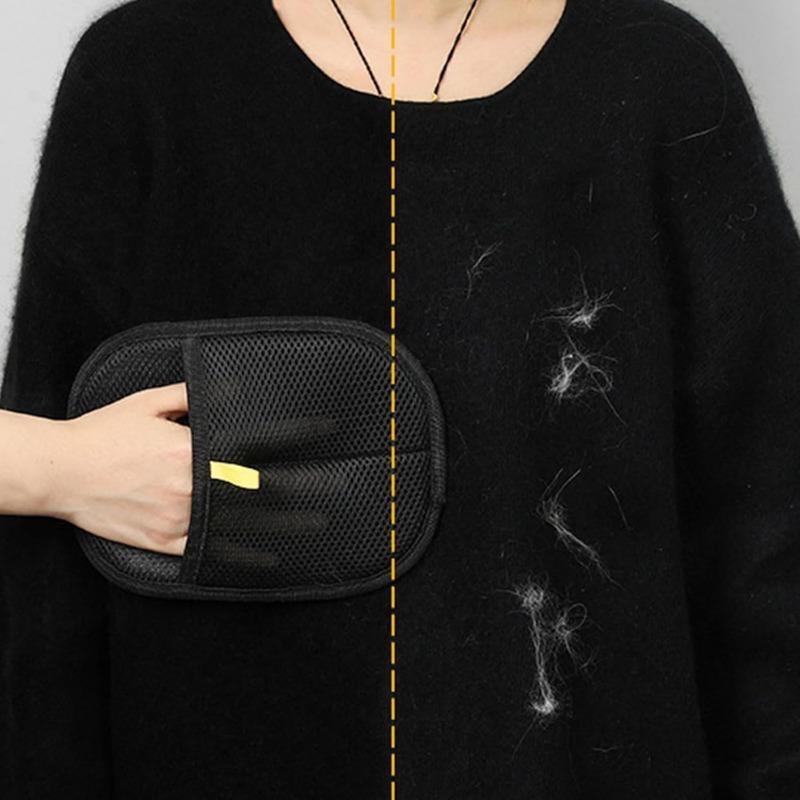 Tierhaarentfernung Magischer Handschuh Statische Elektrizität Bürstenwerkzeug Sammelt effektiv Katzenhaare von Autositz Möbel Kleidung Sofa