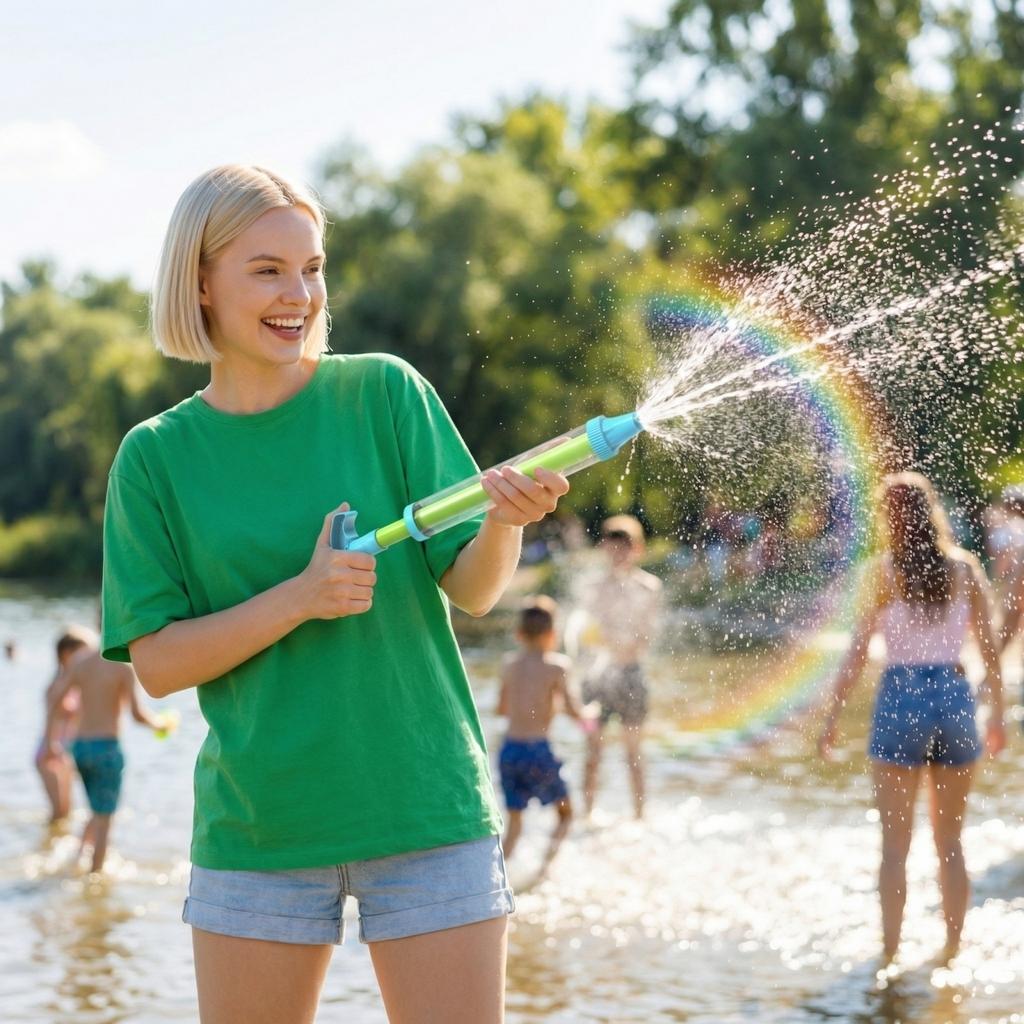 Creative Water Gun Toy Summer Outdoor Water Play Toy for Kids and Adults Perfect for Beach Parks and Outdoor Fun Water Shooting Tool