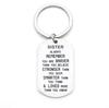 And Brother Trendy Sister Remember You Are Brave Titanium Steel Key Chain
