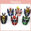 Super Mario Bros Kart Pull Back Car Figures Action Figure Doll Kids Toys 6 Pcs