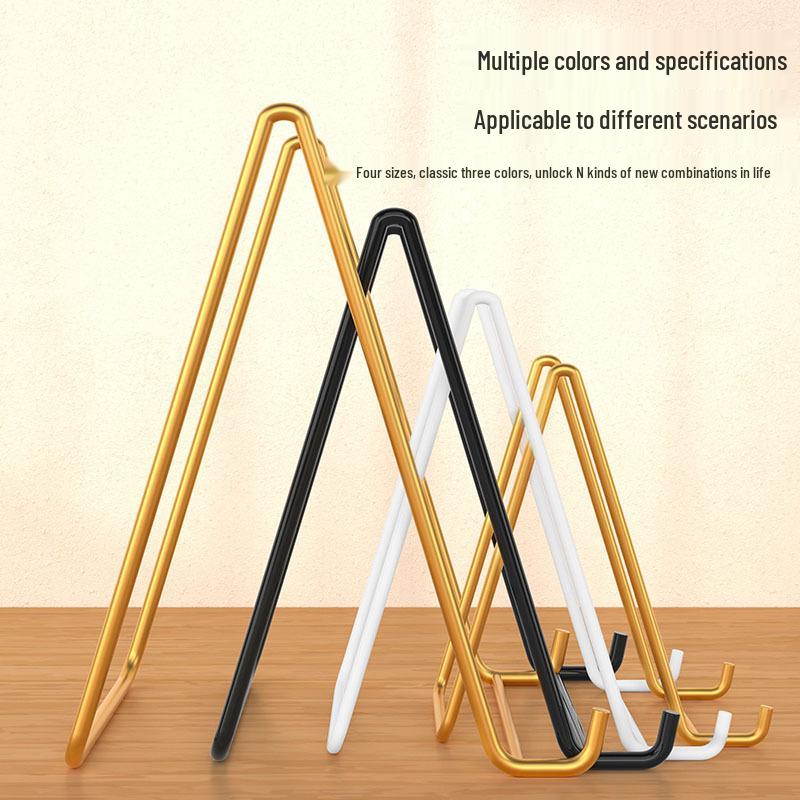 Vertical Glass Photo Frame Stand for Desk and Floor