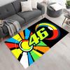 Rider Gear Floor Rug Office Rug Perfect for Playrooms Outdoor Study Room Dormitory Antislip Carpet Anime Office Decor Wedding Party Gift