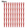 50pcs Fast Switchblades Grass Trimmer Blades Mower Replacement