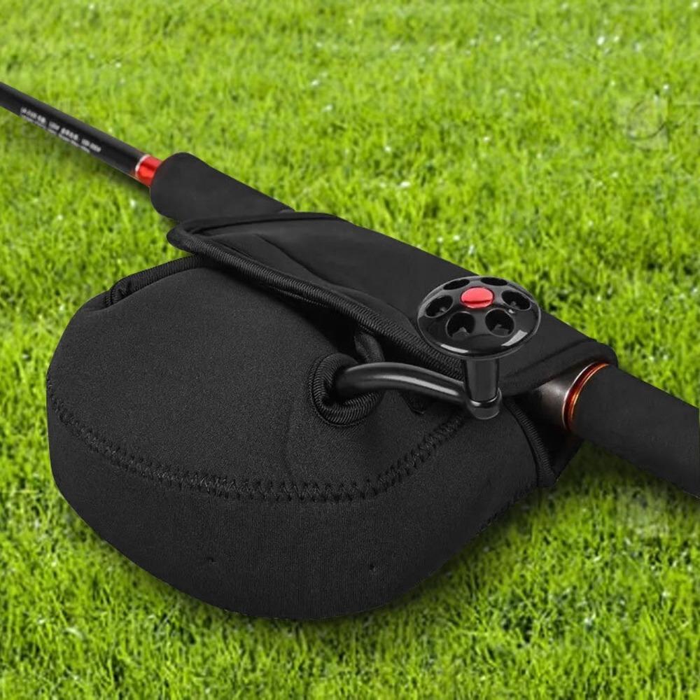 S/M/L Spinning Fishing Reel Cover Neoprene Storage Wheel Package  Storage