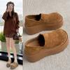 Thick-soled Heightening Birkenstocks One-pedal Single Shoes Women's 2025 New Spring and Summer Small Women's Shoes Boken Shoes Loafers