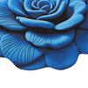 Special-shaped Peony Floor Mat Soft Door Gasket Flower Carpet  for Living Room Tea Table Bedside