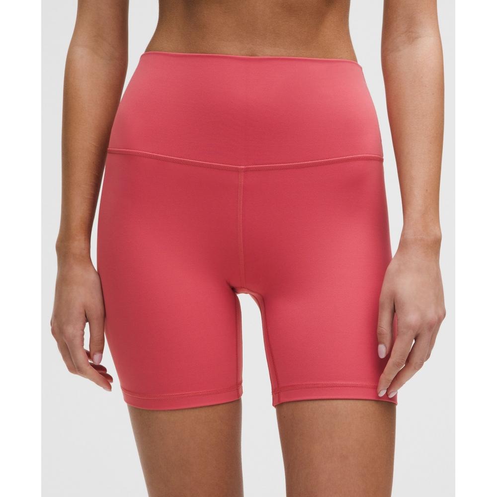 Lululemon Align  High Rise Short 6  Desert Red