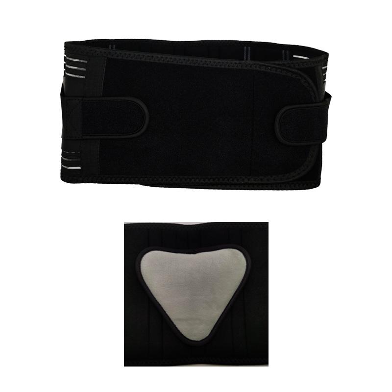Atmungsaktiver Verstellbarer Taillenformer & Stützgürtel mit Stahlplatten für Fitness & Kniebeugen