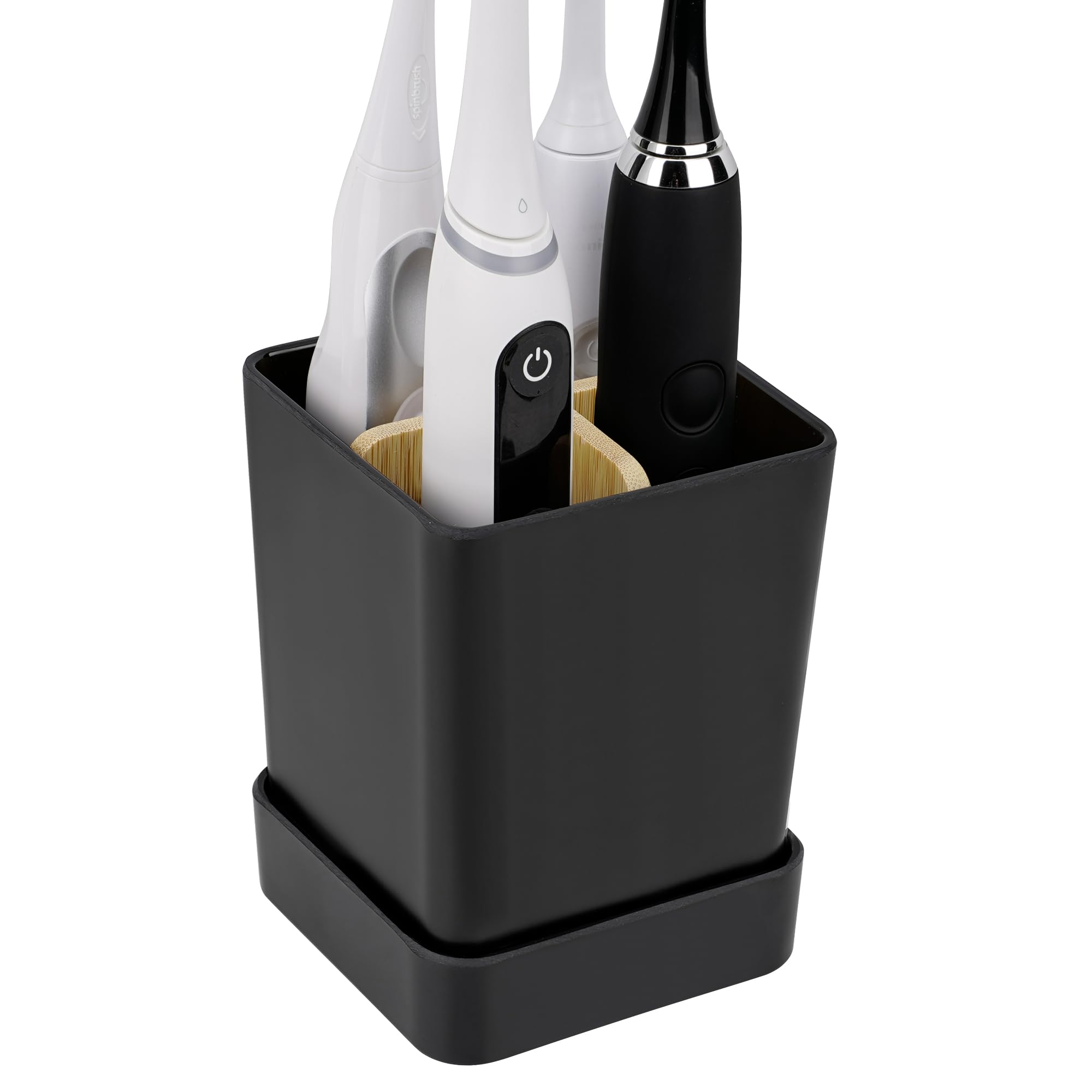 

Linkidea Bathroom Electric Toothbrush Plastic Electric Toothbrush Compatible with iO Series and PHILIP Sonicare Countertop Stand Holder, Organizer, чёрный