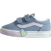 Old Skool Velcro Heart Comfortable Versatile Support Low Top Walking Shoes Baby Shoes VN000D4SCFL