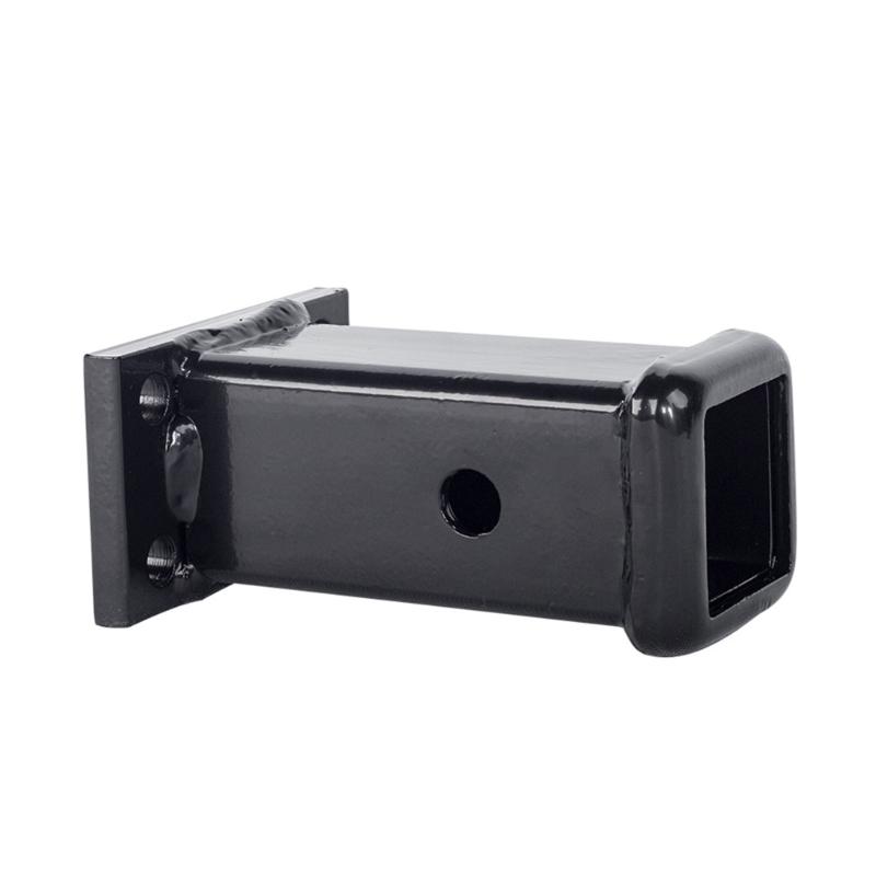 Strong Carbon Steel Trailer Coupler Adapter Socket Trailer Link Adjustment Sleeve for Various Vehicle Type Easy Assembly