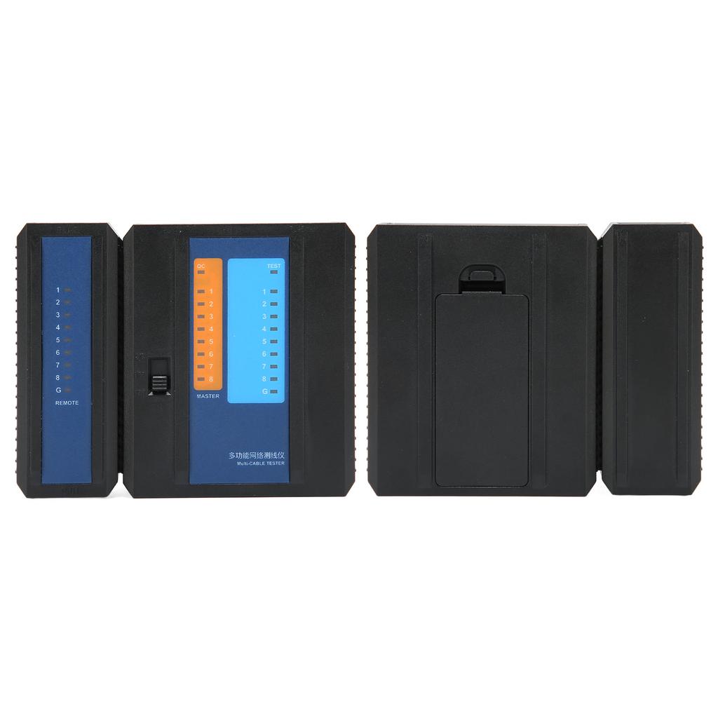 RJ45 Network Cable Tester Multipurpose Network Cable Tester Tool for RJ45 RJ11 RJ12 CAT5 CAT6 CAT7 C