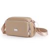New Women Bag Nylon Shoulder Bag Minimalist Fashion Wide Strap Crossbody Bag Large Capacity Lightweight Mini Square Bag