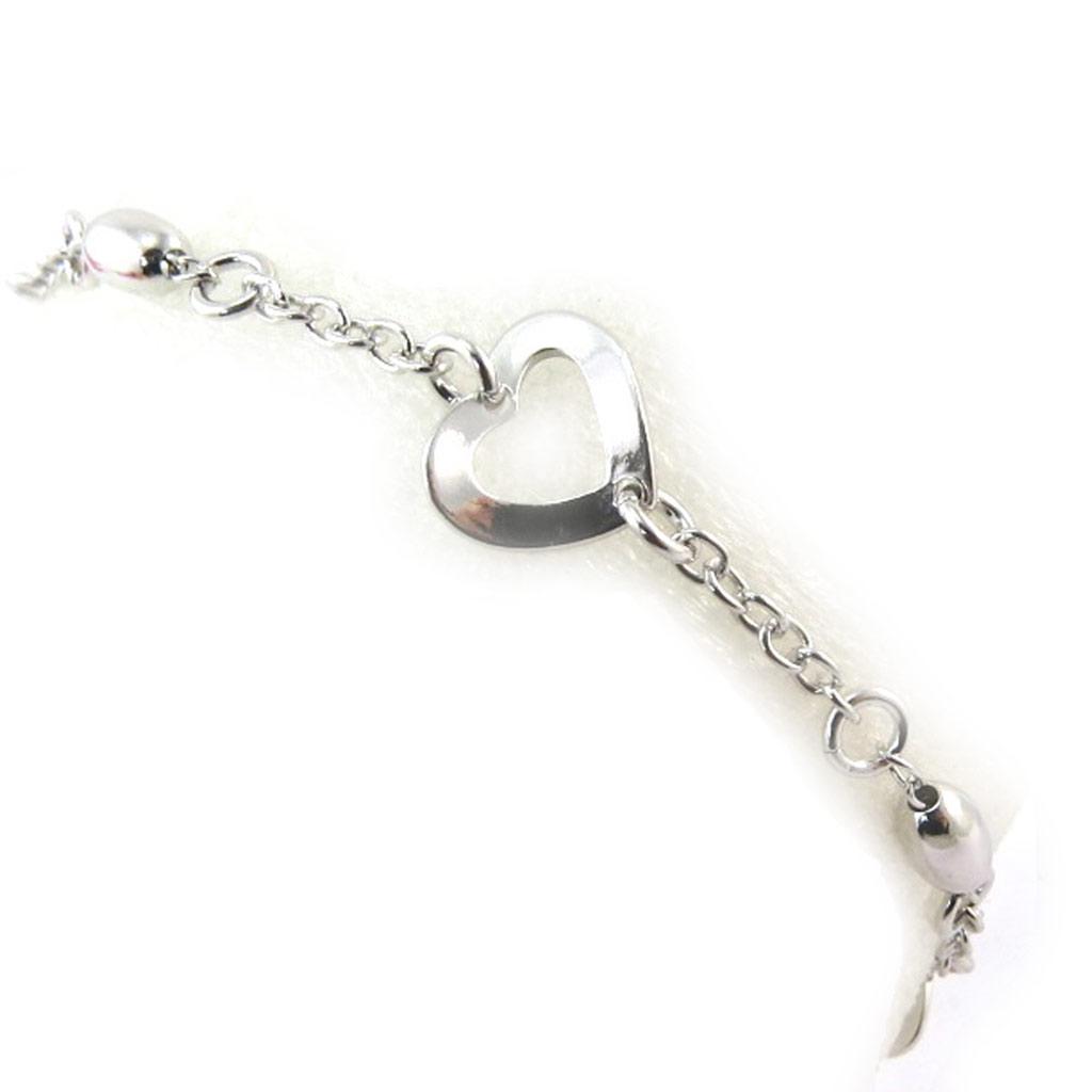 Les Trésors De Lily [N3772] - Silver Bracelet 'Love'