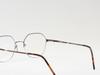 Alloaiweeo [Alo:Ctzen] Ci8715C C3 Super Slim Twist Ultra-Light Brown Metal Eyeglass Frames