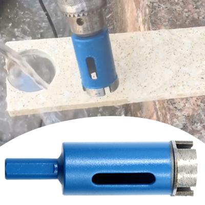 25-50mm Diamond Drill Bit Sharp Edges Fast Chip Removal Long-Lasting Slotted Hollow Diamond